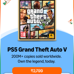 Rockstar Games PS5 Video Game ConsoleGrand Theft Auto V