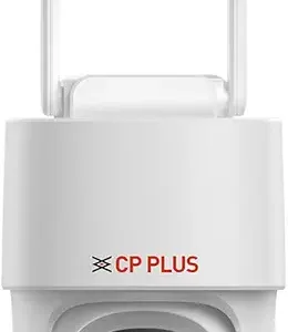 CP PLUS 4MP Quad HD Wi-Fi CCTV Camera for Outdoor | 360° Pan & Tilt | Full-Color Night Vision | CTC Cyber Secure Tech | Smart Detection Suite | View & Talk | OK Google | Cloud Recording | CP-Z45Q