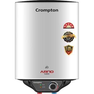 Crompton Arno Neo 15-L 5 Star Rated Storage Water Heater (Geyser) with Advanced 3 Level Safety, National Energy Conservation Award Winner 2023