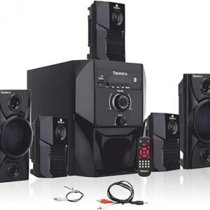 TRONICA Super King 5.1 | Bluetooth Home Theater System | 40W Multimedia Speaker with Subwoofer & Deep Bass | Sound System for TV, Laptop, Phone, Music, Movies & Gaming | USB, FM, AUX, Remote Control