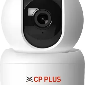 CP PLUS 4MP Quad HD Smart Wi-Fi CCTV Camera for Home | 360° Pan & Tilt | CTC Cyber Secure Tech | View & Talk | Smart Detection Suite | IR Night Vision | Cloud Recording | Support OK Google | CP-E45Q