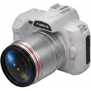 MYADDICTION IR 64MP Camera Compact and Portable DSLR Camera for Outdoor, White, Normal