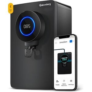 Atomberg Intellon - India’s 1st Adaptive Water Purifier*| RO+UF+UV+Alkaliser | Zero Cost for 2Yrs | 4 Modes | TDS-Based Filtration | Smart IoT | 7-Stage | Retains Minerals | 8L | 2Yr Warranty | No AMC