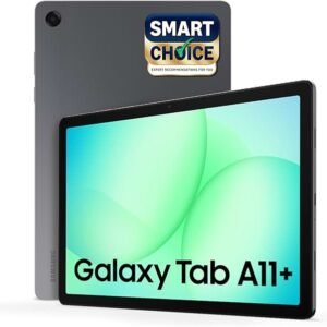 Samsung Galaxy Tab A11+ [Smartchoice], 27.82 cm (11 inch) Display, 6 GB RAM, 128 GB Storage, 90Hz Refresh Rate, AI with Google Gemini, Dolby Atmos, Quad Speakers, Wi-Fi Tablet, Gray
