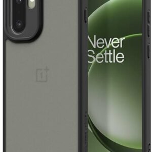Spigen Essential Sand Crystal for OnePlus 15R Case [Translucent] [Bumper] OnePlus 15R Back Cover | TPU+PC - Frost Black