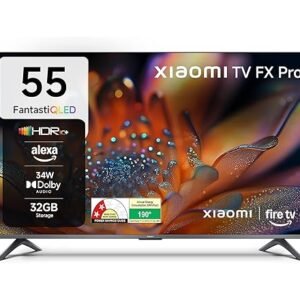 Xiaomi 138 cm (55 inch) FX Pro QLED Ultra HD 4K Smart Fire TV L55MB-FPIN