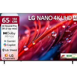 LG 164 cms (65 inches) U8 AI Series 4K Ultra HD (3840 x 2160) Smart webOS LED TV 65NU870BPLA 2026